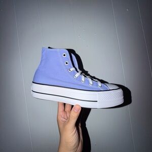 Converse Women's High-Top Sneakers - Light Blue